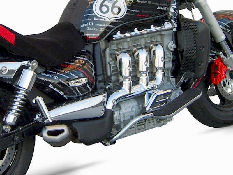 TRIUMPH ROCKET III EGZOZ | (ABS YOK) ''PENTA'' SLIP-ON (06-16)