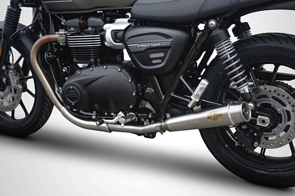 TRIUMPH SPEED TWIN 900 EGZOZ | SLIP-ON (21-25)