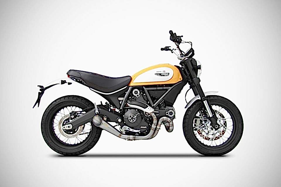 DUCATI SCRAMBLER 800 EGZOZ | ''CONICAL'' FULL SISTEM (15-16)