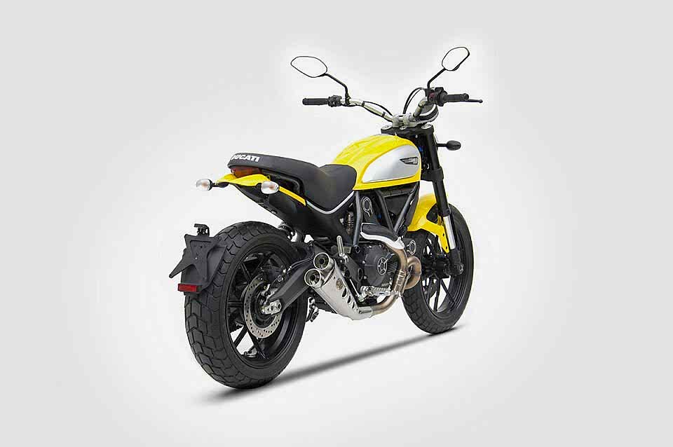 DUCATI SCRAMBLER 800 EGZOZ | ''SPECIAL ED.'' SLIP-ON (15-16)