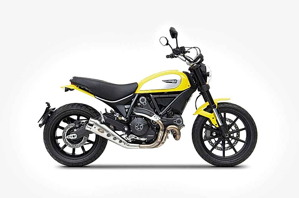 DUCATI SCRAMBLER 800 EGZOZ | ''SPECIAL ED.'' SLIP-ON (15-16)