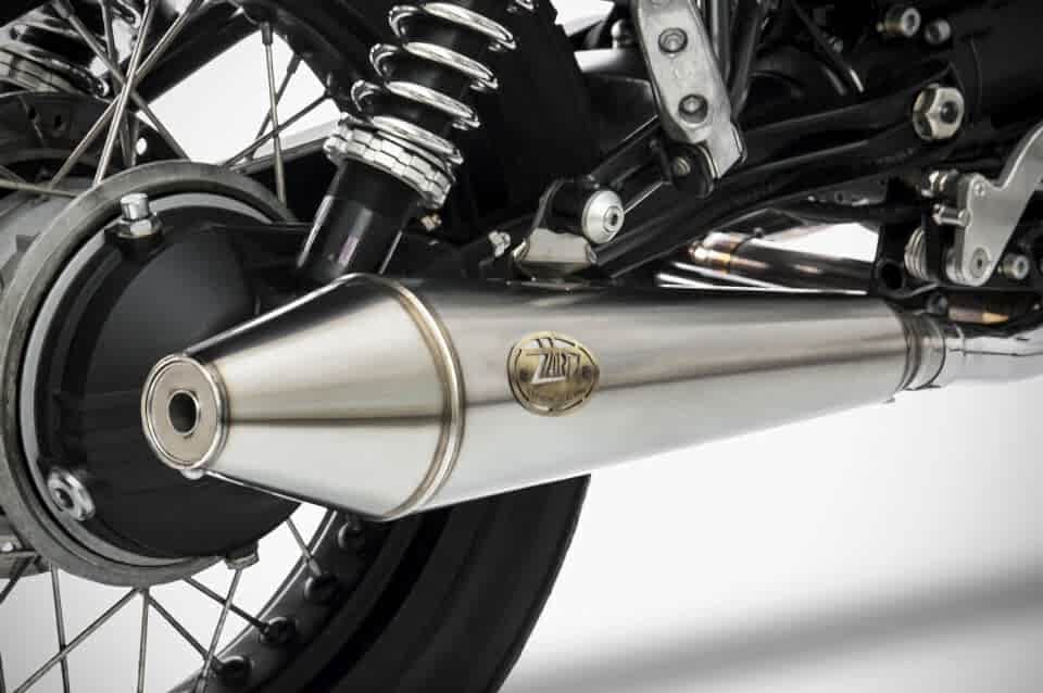 MOTO GUZZI V7 STONE EGZOZ | ''CONICAL'' SLIP-ONS (08-12)