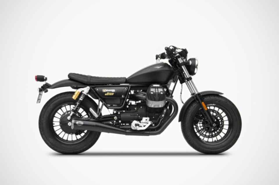 MOTO GUZZI V9 BOBBER/ROAMER EGZOZ | ''SLIM'' SLIP-ONS (16-24)