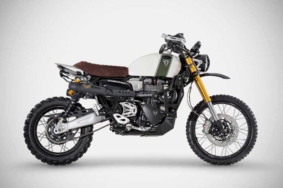 TRIUMPH SCRAMBLER 1200 EGZOZ |2>2  FULL SİSTEM (19-23)