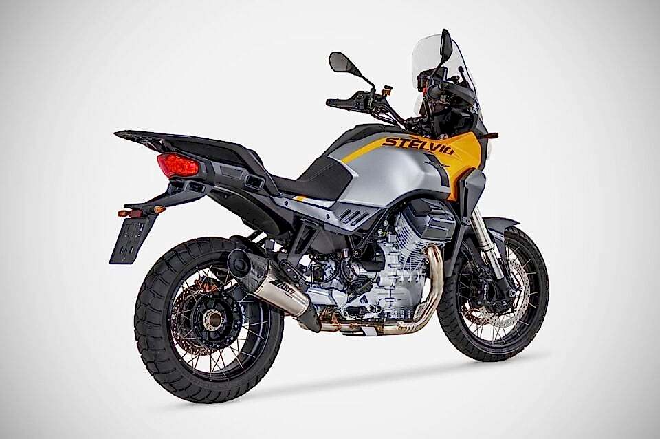 MOTO GUZZI STELVIO EGZOZ | SLIP-ON (24-25)