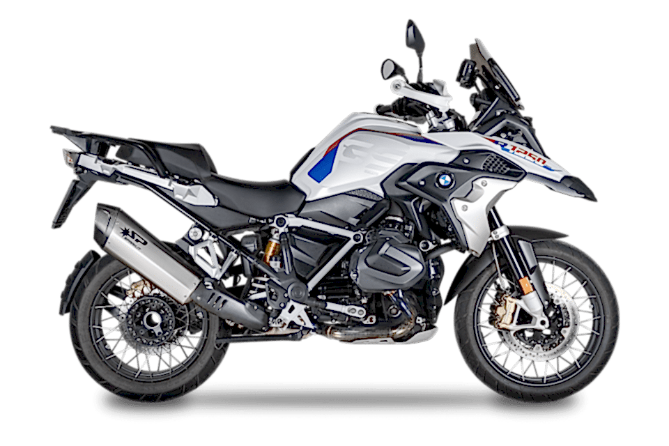 BMW R 1250 GS EGZOZ | SPARK SLIP-ON ''FIGHTER-EVO'' (18-23)