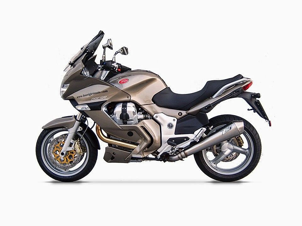 MOTO GUZZI NORGE EGZOZ | ''CONICAL'' SLIP-ON (11-16)