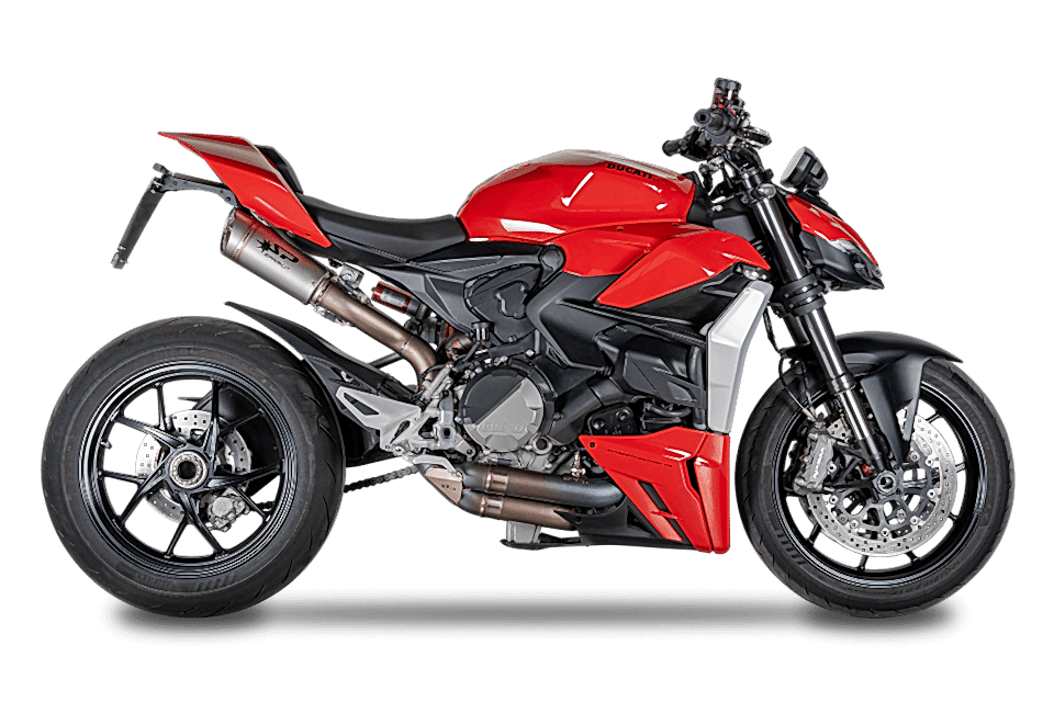 DUCATI STREETFIGHTER  V2 EGZOZ | FULL SİSTEM ''GRID-O '' (21-24)