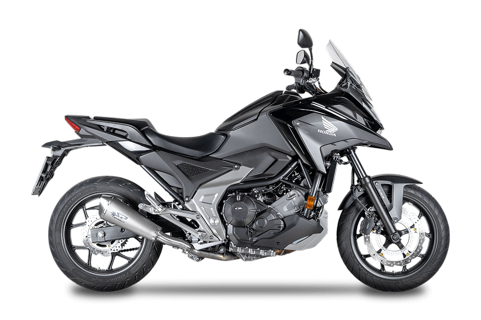 HONDA NC 750X/S  EGZOZ | SLIP-ON ''KONIX'' (14-21)