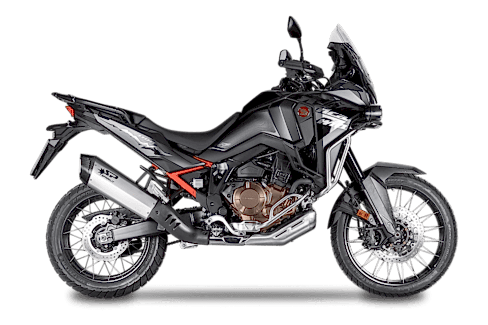 CRF 1100L AFRICA TWIN/ADV. EGZOZ  | SLIP-ON '' FIGHTER-EVO'' (20-24)