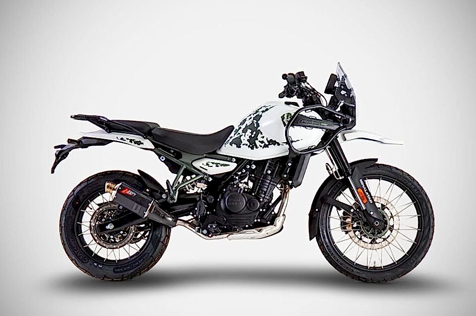 ROYAL ENFIELD HIMALAYAN 450 EGZOZ | SLIP-ON  (24-25)
