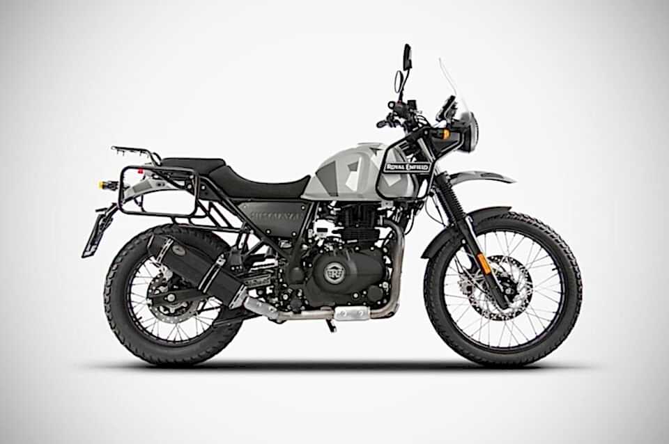 ROYAL ENFIELD SCRAM 411 EGZOZ | ''PENTA LOW'' SLIP-ON (22-23)
