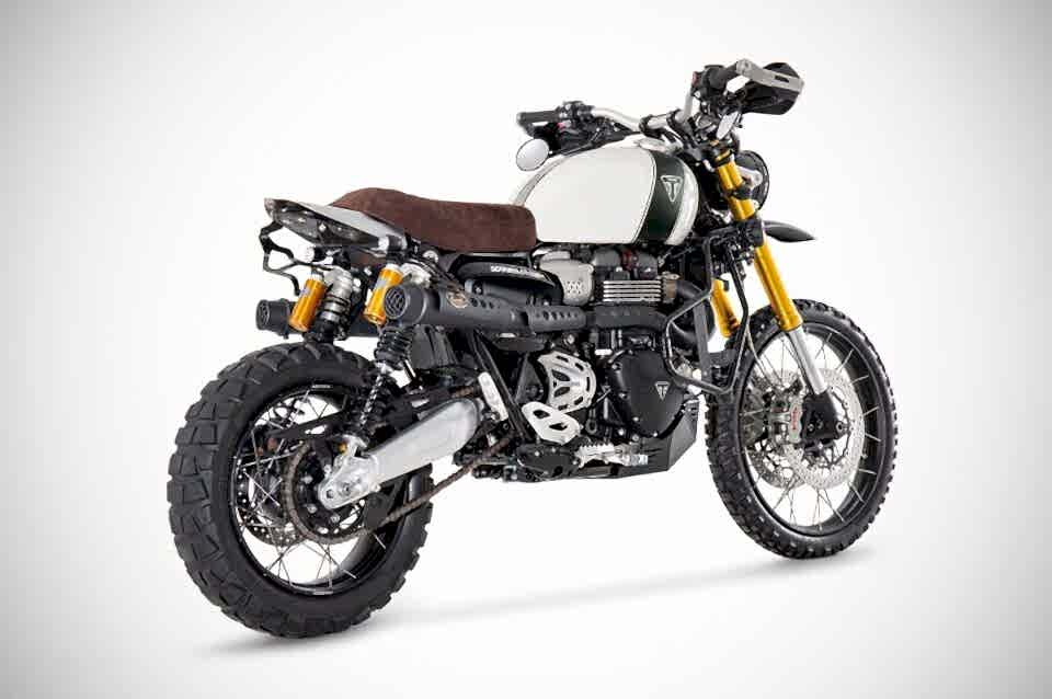 TRIUMPH SCRAMBLER 1200 EGZOZ |2>2  FULL SİSTEM (24-25)