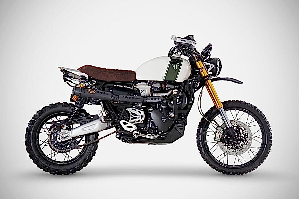 TRIUMPH SCRAMBLER 1200 EGZOZ |2>2  FULL SİSTEM (24-25)