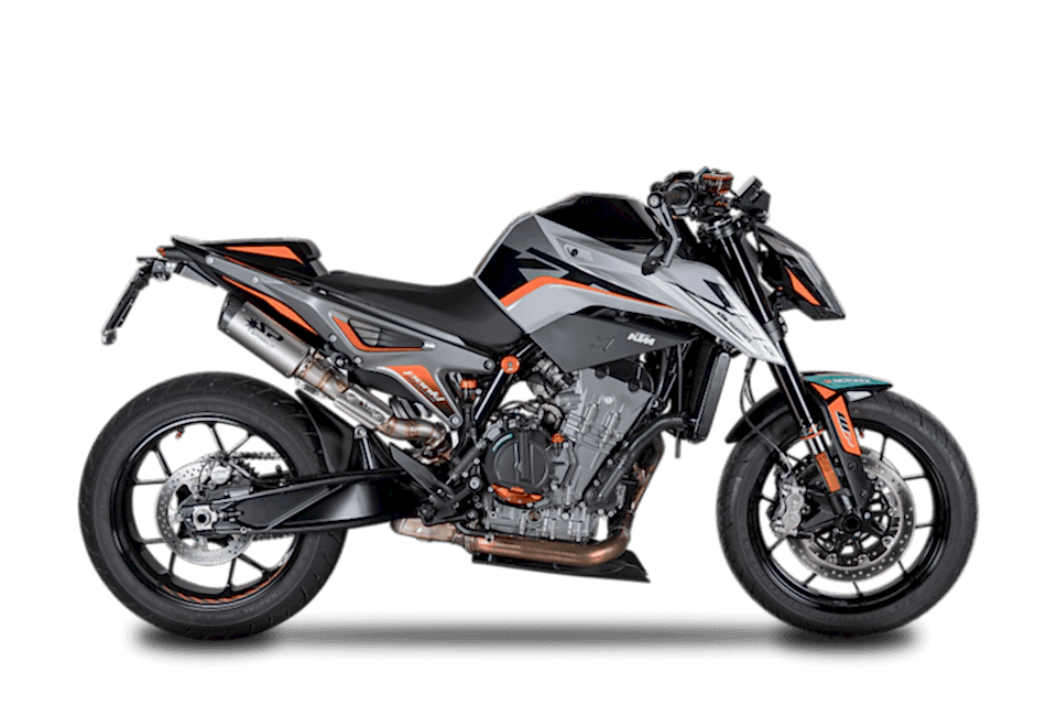 KTM DUKE 790 L EGZOZ| SLIP-ONS  ''DYNO'' (23-24)