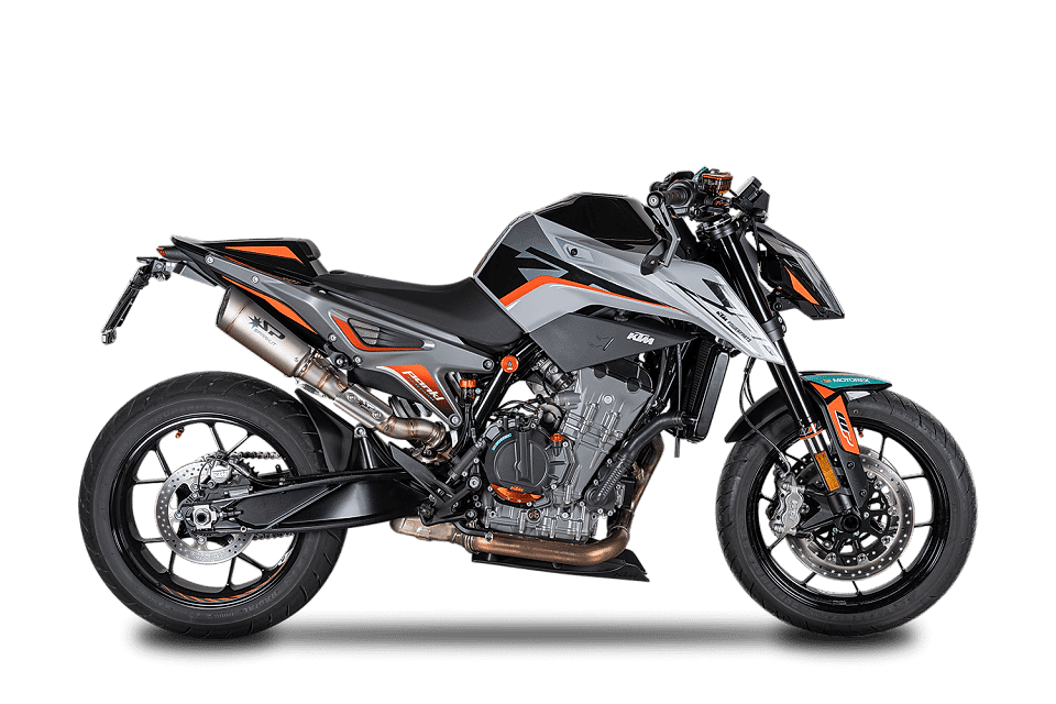 KTM DUKE 790 L EGZOZ| SLIP-ONS  ''GRID-O'' (23-24)