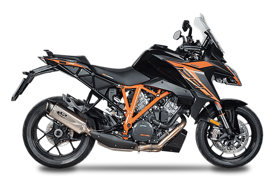 KTM 1290/1390 SUPER DUKE GT EGZOZ | SLIP-ON ''FORCE-EVO'' (20-25