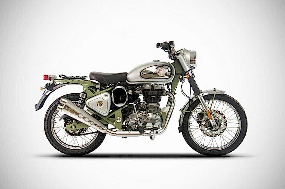 ROYAL ENFIELD BULLET 500 TRIALS EGZOZ | SLIP-ON (19-20)