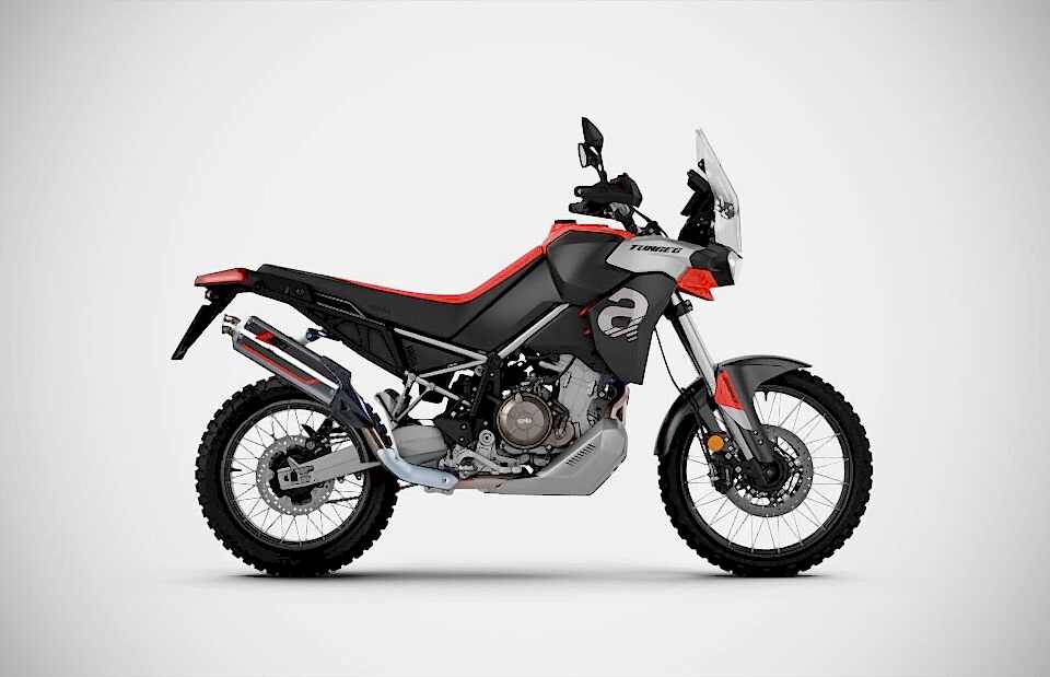 APRILLIA TUAREG 660 EGZOZ | ''SABBIA'' SLIP-ON (22-24)
