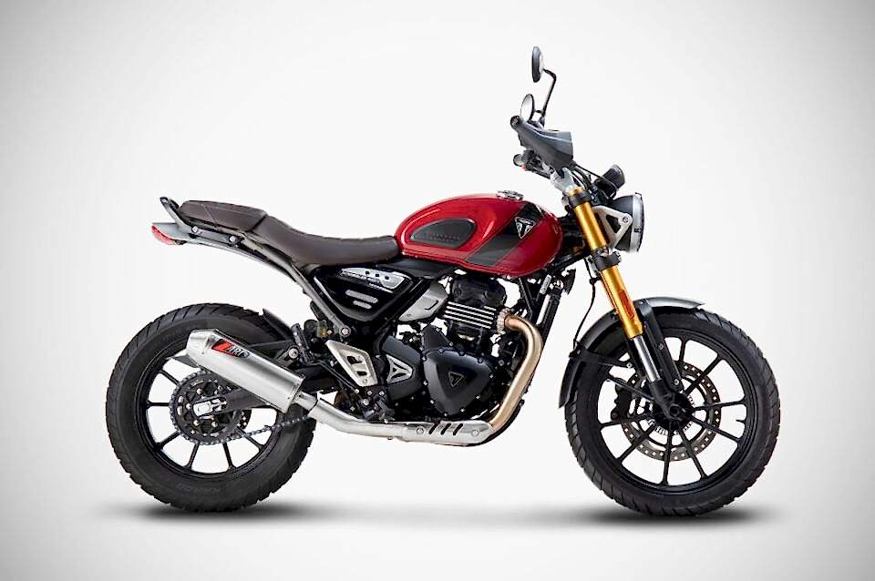 TRIUMPH SCRAMBLER 400 X | SLIP-ON EGZOZ (24-25)