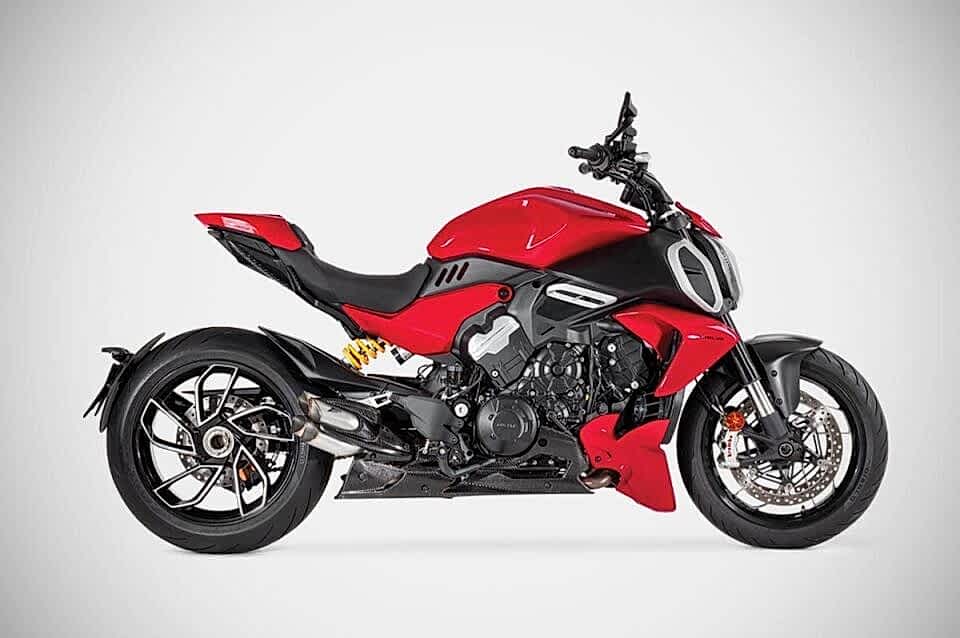 DUCATI DIAVEL V4 EGZOZ | ''PREDATOR'' SLIP-ON KIT (23-24)