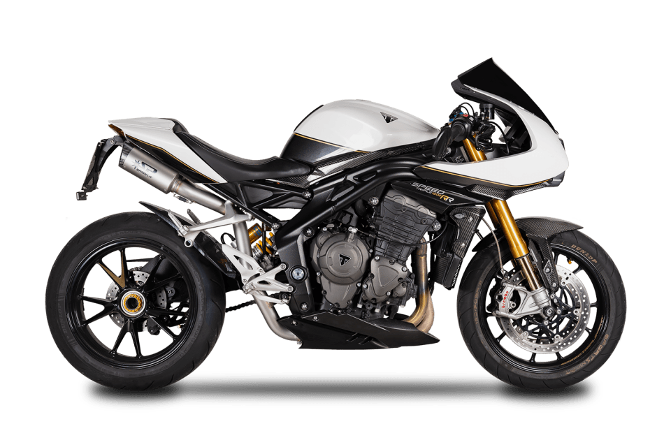 TRIUMPH SPEED TRIPLE 1200 RS/RR EGZOZ | SLIP-ON (21-24)