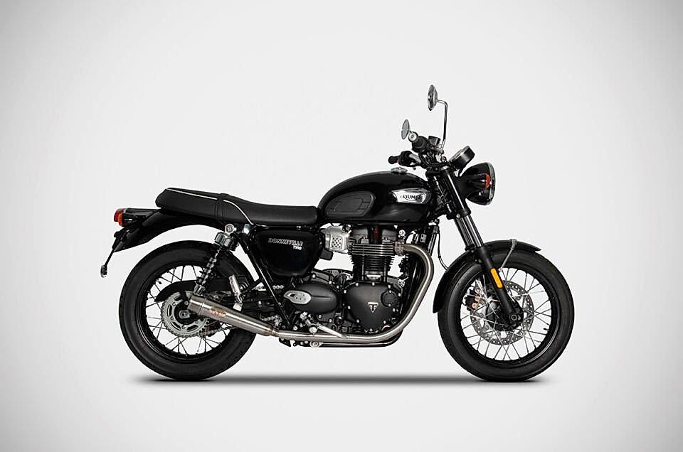 TRIUMPH BONNEVILLE T100 EGZOZ  | SLIP-ON  (21-25)