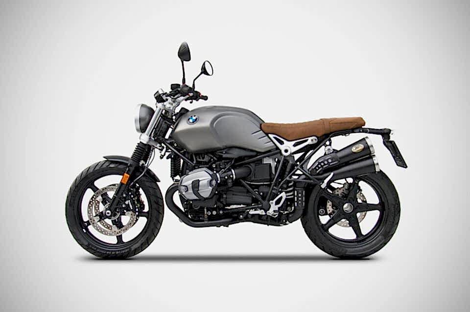 BMW R nine T Scrambler EGZOZ | ''THUNDERBOLT'' SLIP-ON (21-23)