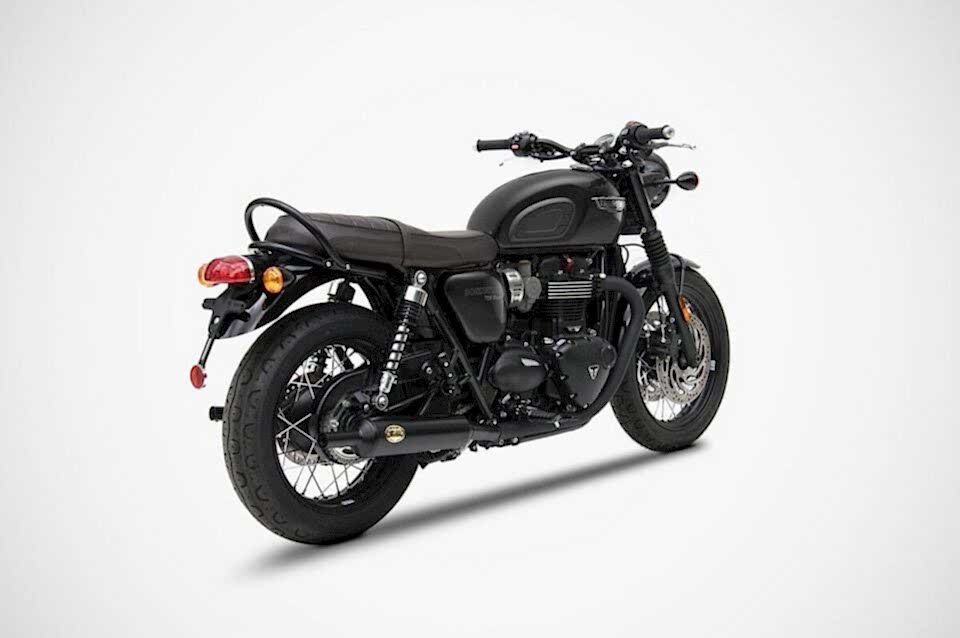 TRIUMPH BONNEVILLE T100 EGZOZ | ''BOTTLE'' SLIP-ONS (17-20)
