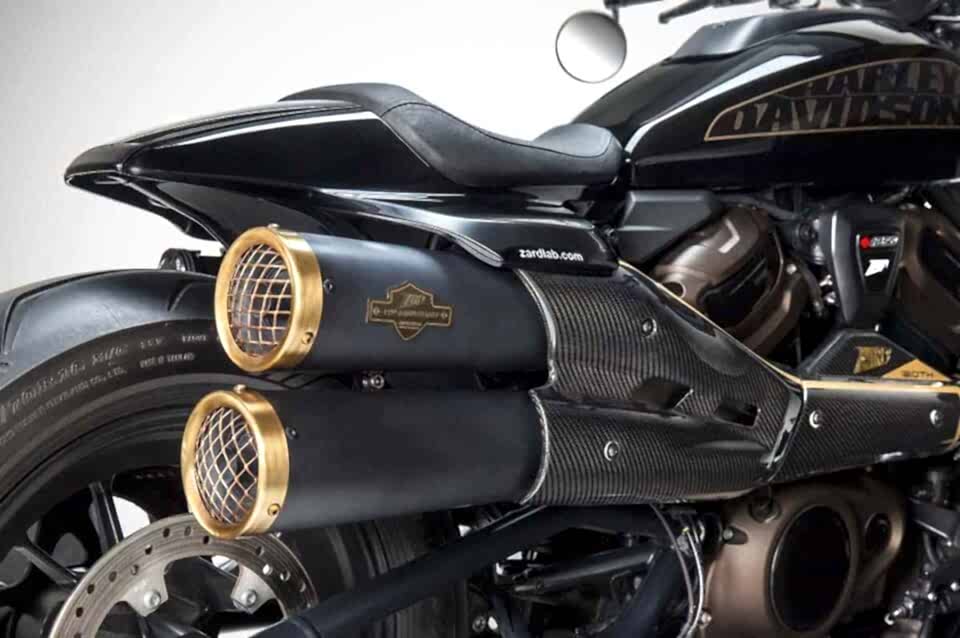SPORTSTER S EGZOZ | ''120TH'' SLIP-ON SISTEM (25-26)
