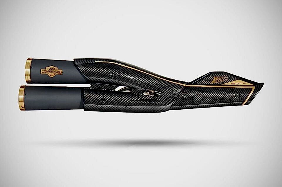 SPORTSTER S EGZOZ | ''120TH'' SLIP-ON SISTEM (25-26)