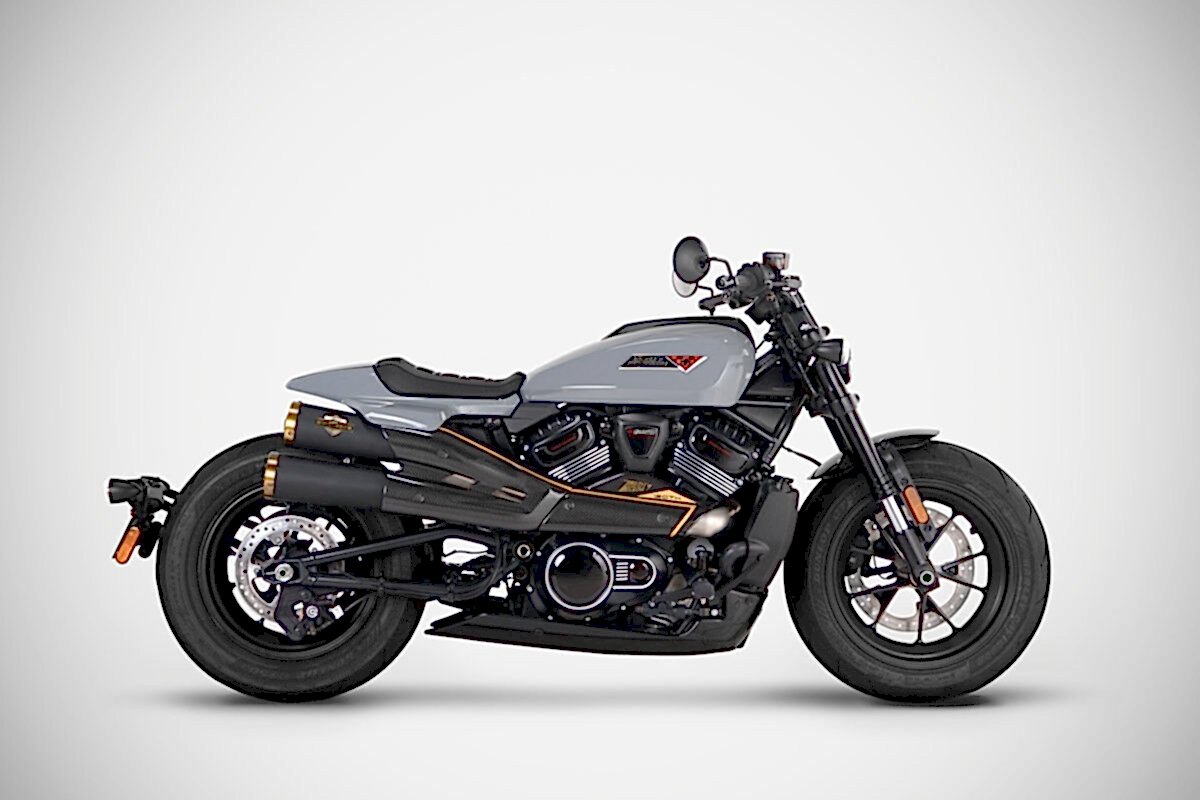 SPORTSTER S EGZOZ | ''120TH'' SLIP-ON SISTEM (25-26)