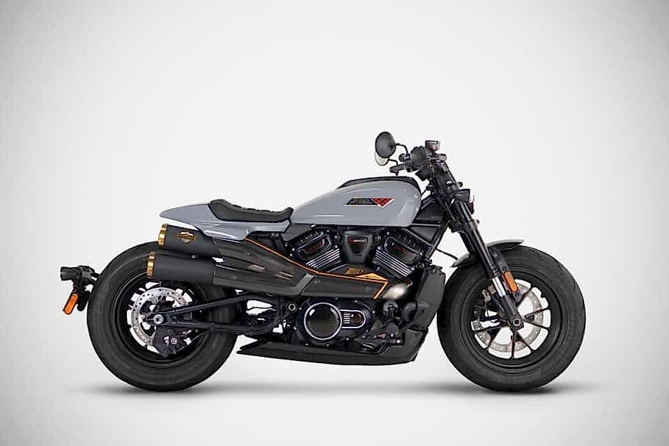 SPORTSTER S EGZOZ | ''120TH'' SLIP-ON SISTEM (25-26)