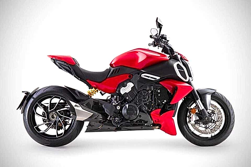 DUCATI DIAVEL V4 EGZOZ |''MAKO'' SLIP-ON KIT (23-24)