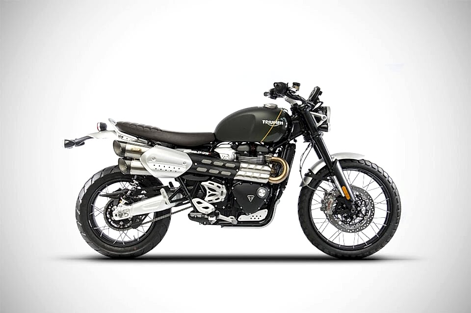 TRIUMPH SCRAMBLER 1200 EGZOZ | SLIP-ON (21-23)