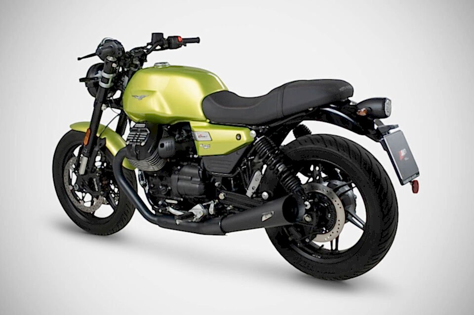 MOTO GUZZI V7 850 EGZOZ | ''EVO'' SLIP-ONS (2025)