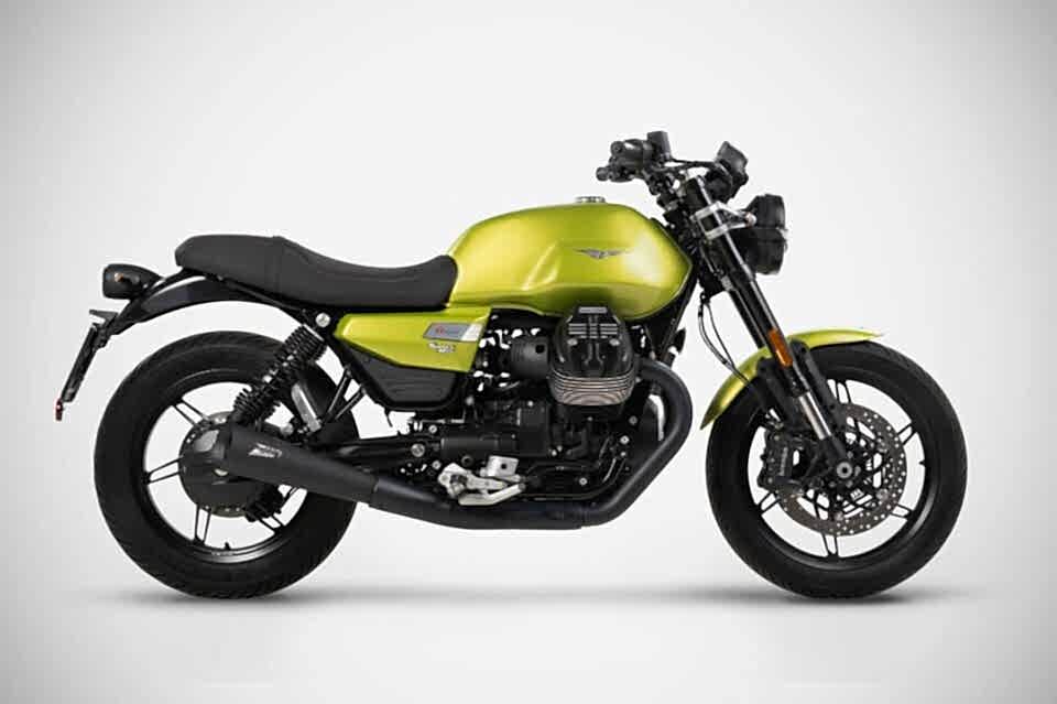 MOTO GUZZI V7 850 EGZOZ | ''EVO'' SLIP-ONS (2025)