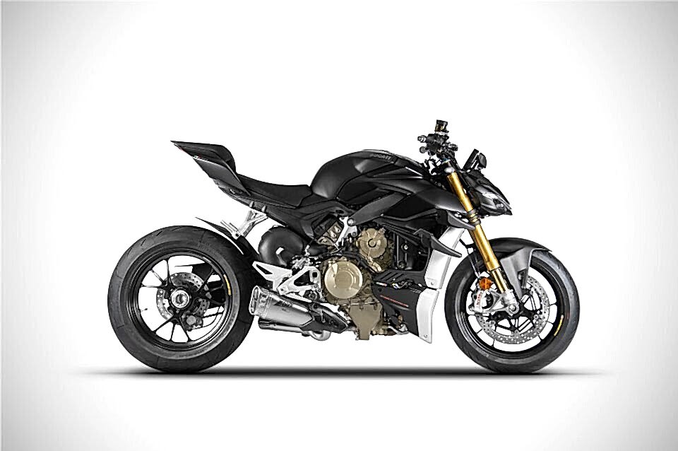 DUCATI STREETFIGHTER V4/V4S EGZOZ | SLIP-ON (20-22)
