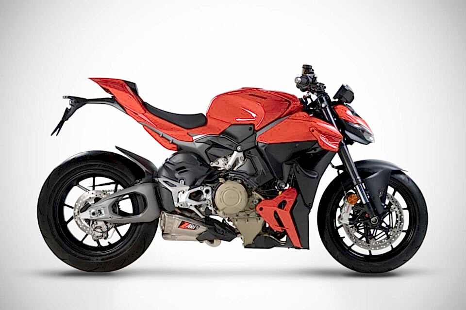 DUCATI STREETFIGHTER V4 EGZOZ | COMPENSED SLIP-ON (2025)
