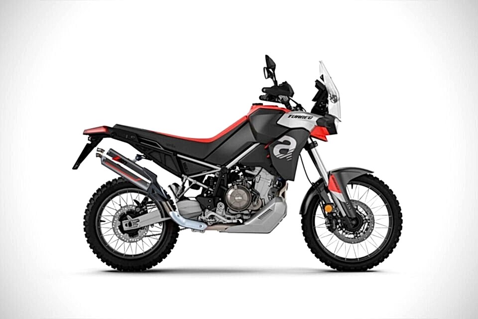 APRILLIA TUAREG 660 EGZOZ | ''SABBIA'' SLIP-ON (2025)