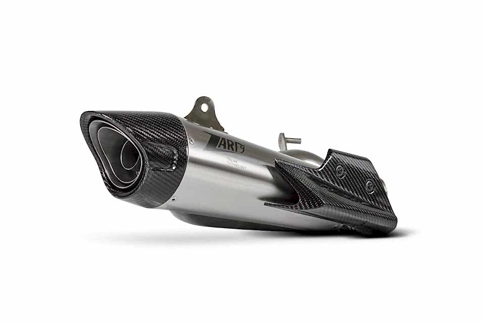 TRIUMPH STREET TRIPLE 765 EGZOZ | SLIP-ON (20-22)