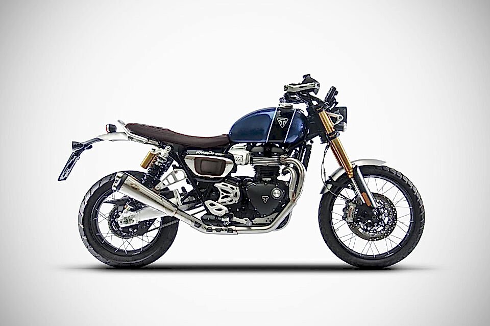 TRIUMPH SCRAMBLER 1200 EGZOZ | FULL SİSTEM (21-23)