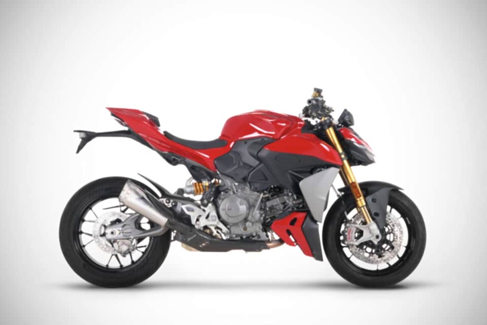 DUCATI STREETFIGHTER V2 EGZOZ | SLIP-ON (25-26)