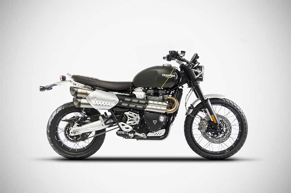 TRIUMPH SCRAMBLER 1200 EGZOZ | SLIP-ON (19-20)