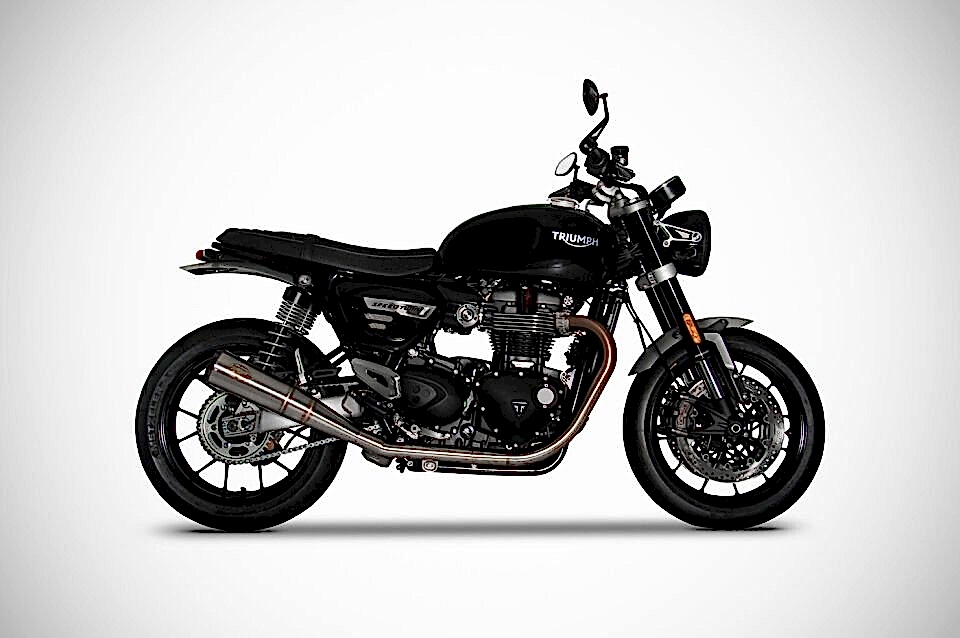 TRIUMPH SPEED TWIN 1200 EGZOZ | ''CONICAL'' SLIP-ON (21-23)