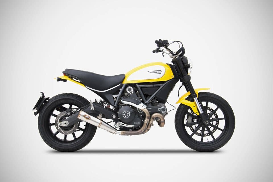 DUCATI SCRAMBLER 800 | ZUMA'' SLIP-ON (17-20)