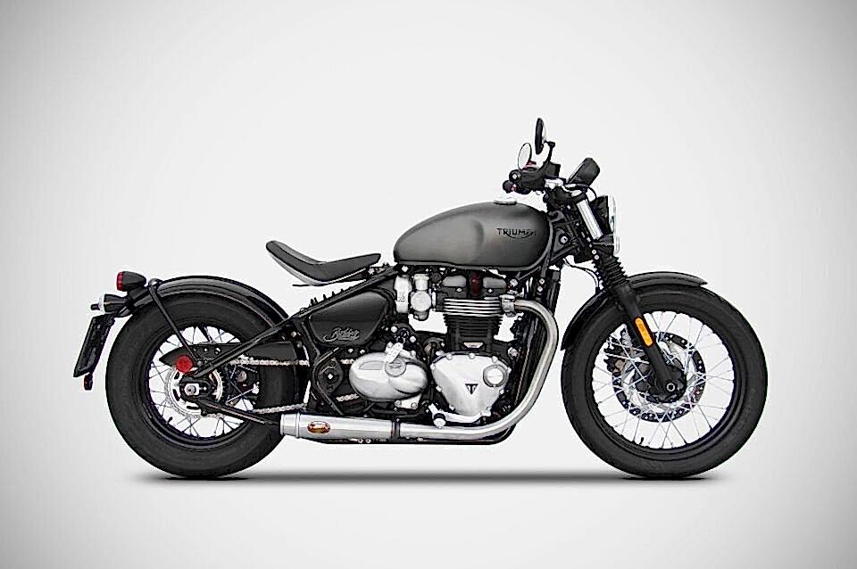 TRIUMPH BOBBER 1200 EGZOZ | SLIP-ONS (21-23)