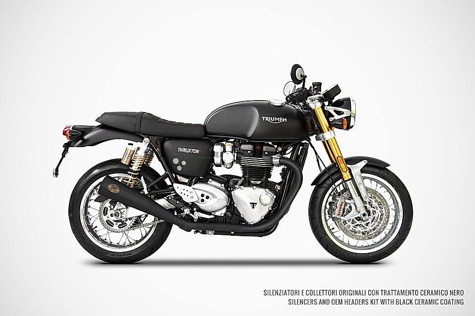 TRIUMPH THRUXTON-R 1200 EGZOZ | SLIP-ONS (17-20)